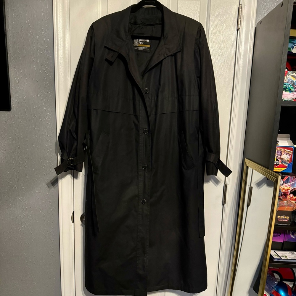 Vintage London Fog 1979 by Wamsutta with Thinsulate Liner Trench Coat Womens 10